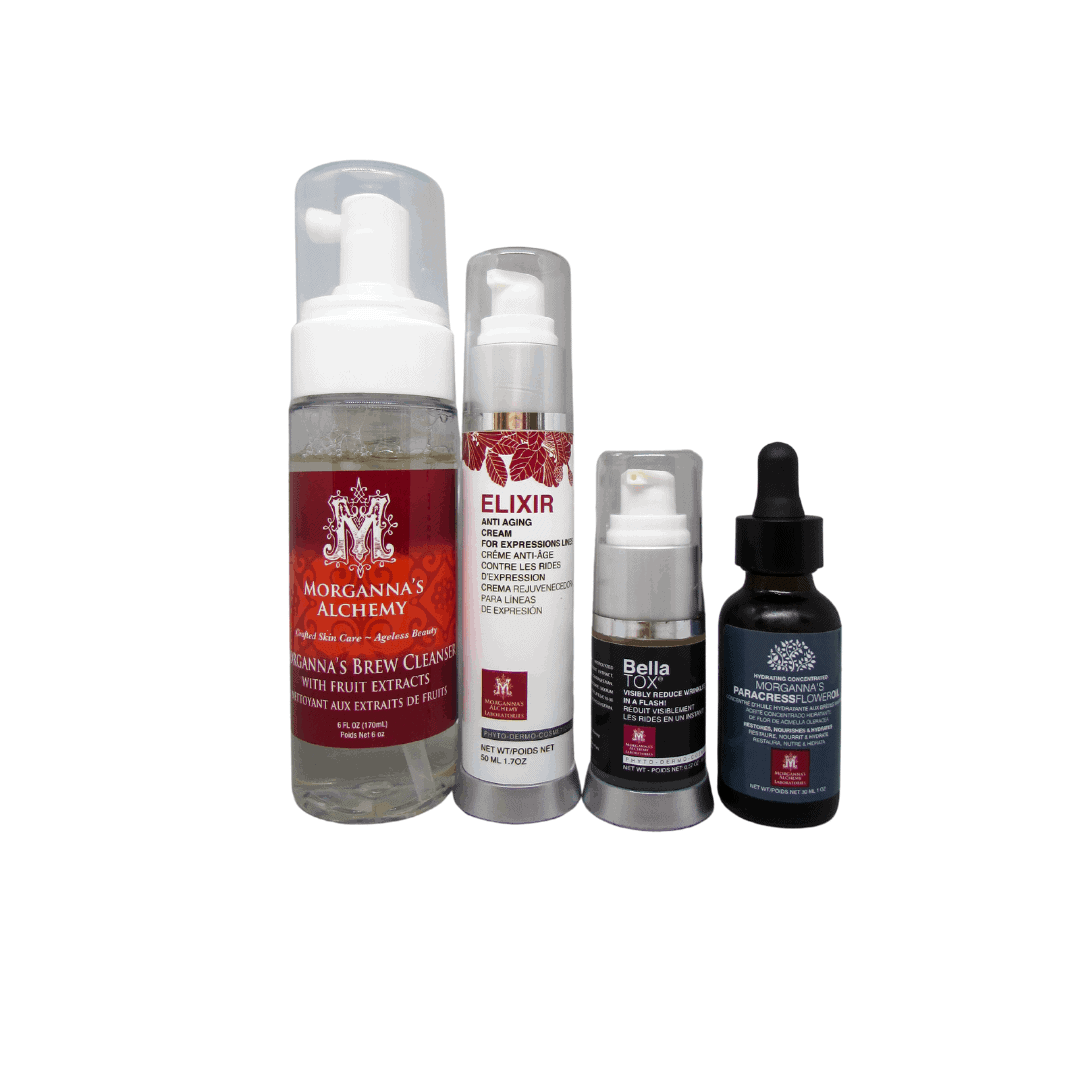 Morgannas' Brew Cleanser, Elixir, Bellatox, Paracress