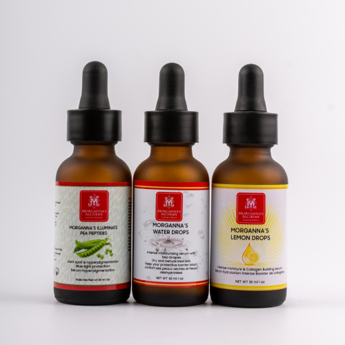 serum with hyaluronic acid and lemon extract